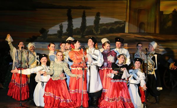 Folklore show BAGATITSA in Saint-Petersburg