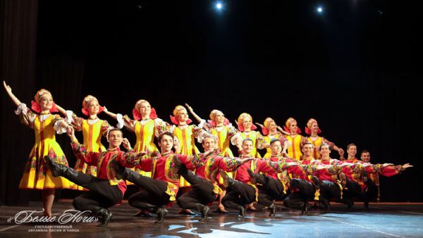 Folklore show "Russia In Fairytales" in Youth House on Vasilyevsky Island in Saint-Petersburg