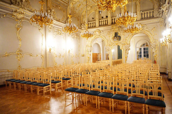 Seating plan Grand Duke Vladimir Palace